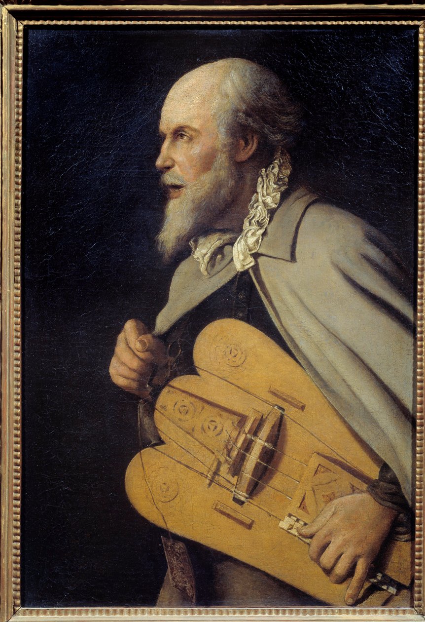 Starý muž. Obraz od Georgese De La Tour (1593-1652) od Georges de La Tour