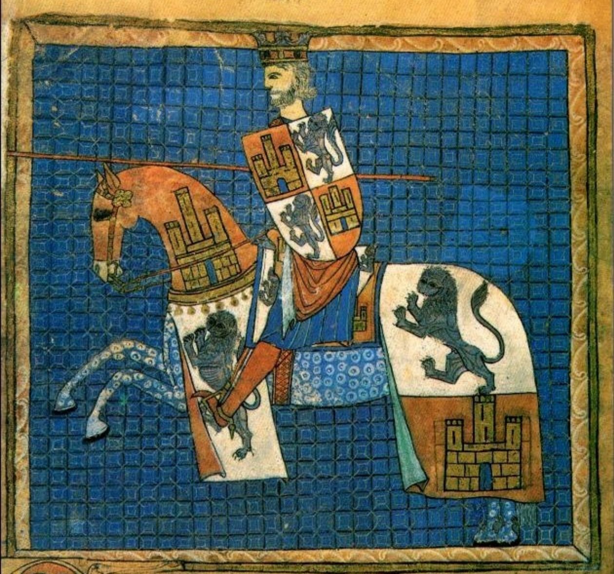 Alfons Moudrý, Codex Tumbo "A" de Santiago, asi 1229-1255 (21412493451) od Georgia Levan Ramishvili from Tbilisi