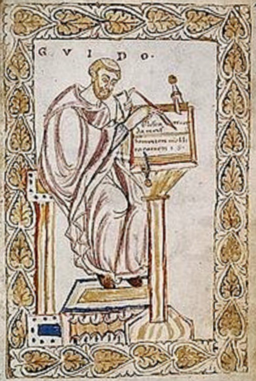 Guido z Arezza, 1100 (21767410058) od Georgia Levan Ramishvili from Tbilisi
