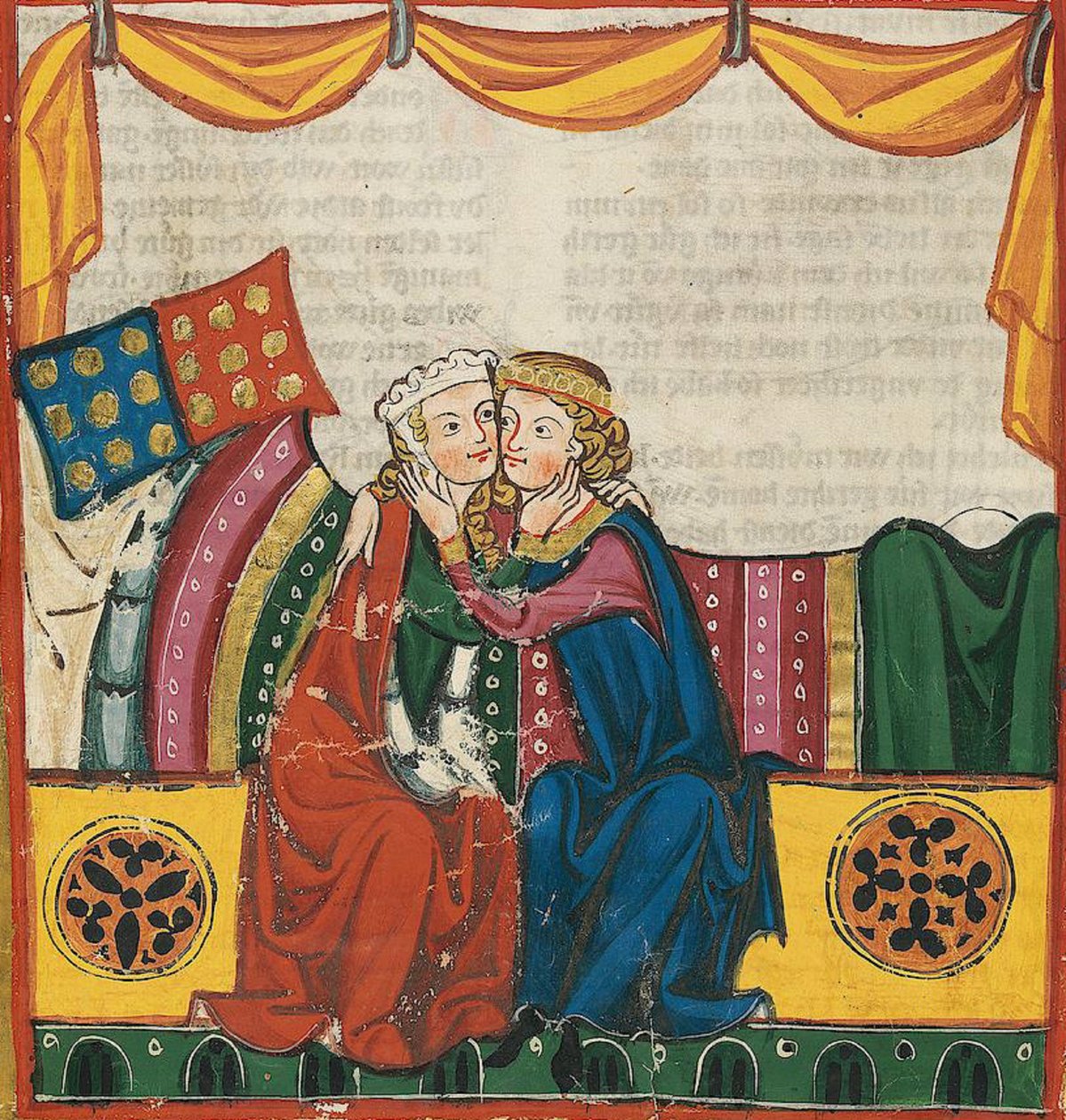 Hugo von Werenwag, z Codexu Manesse, 1305-15 (42640388224) od Georgia Levan Ramishvili from Tbilisi