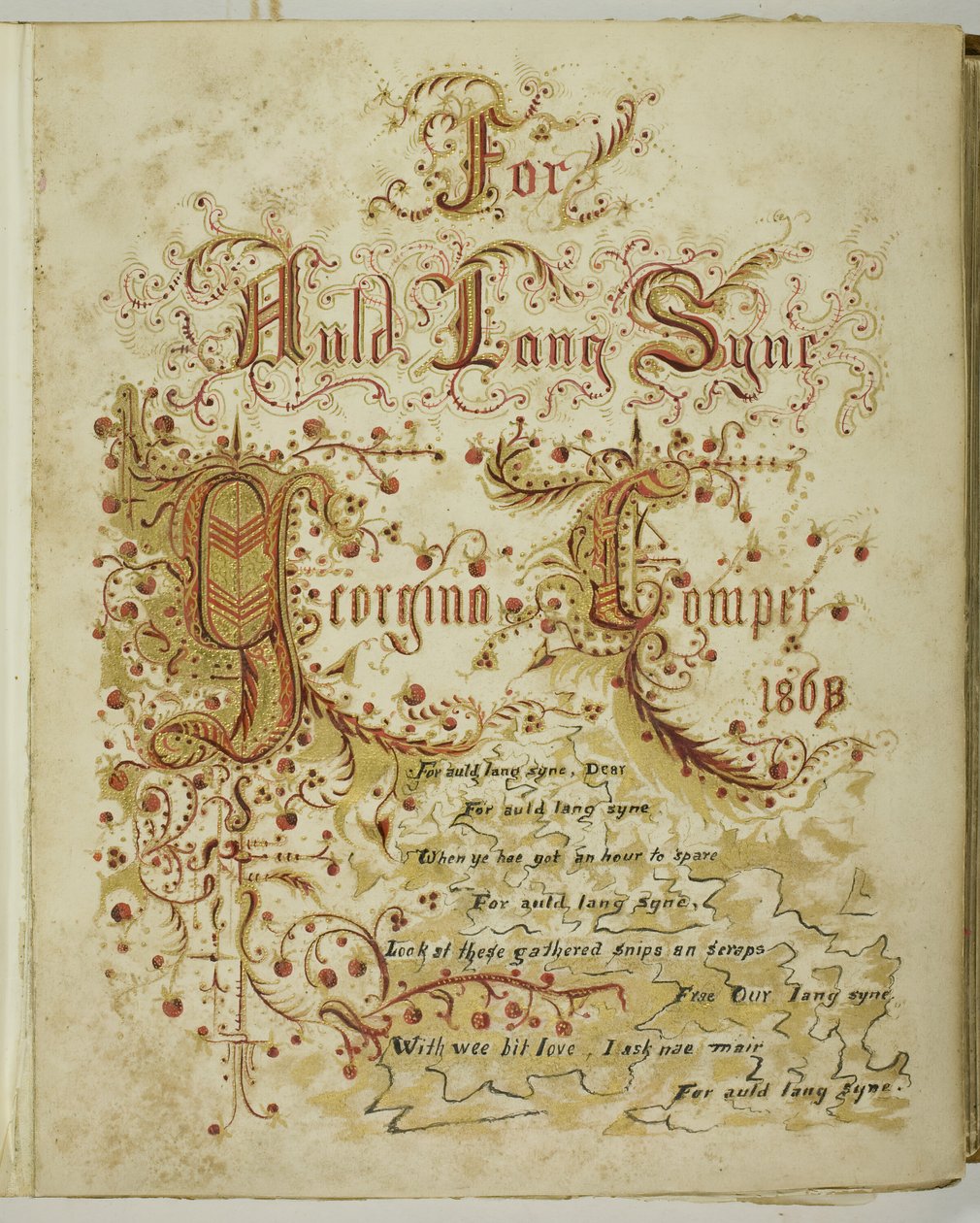 Bez názvu [For Auld Lang Syne], 185568. od Georgina Cowper