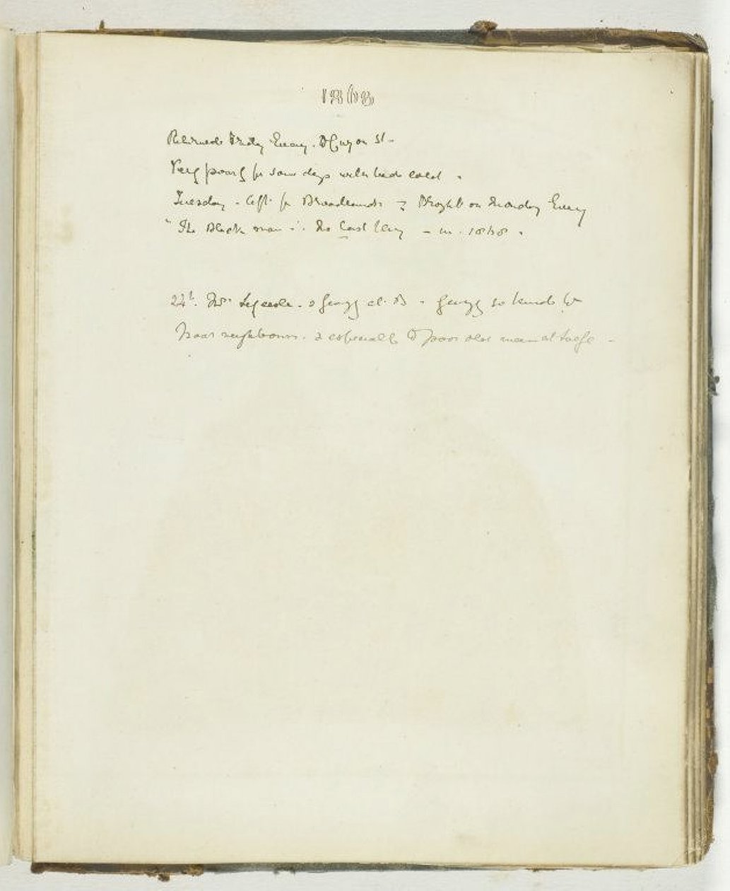 Bez názvu [stránka textu týkající se Broadlands], 1868. od Georgina Cowper