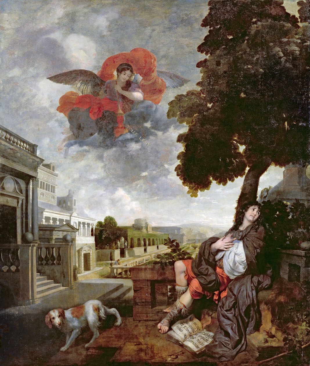 Obrácení sv. Augustina, kolem roku 1663 od Gerard de Lairesse