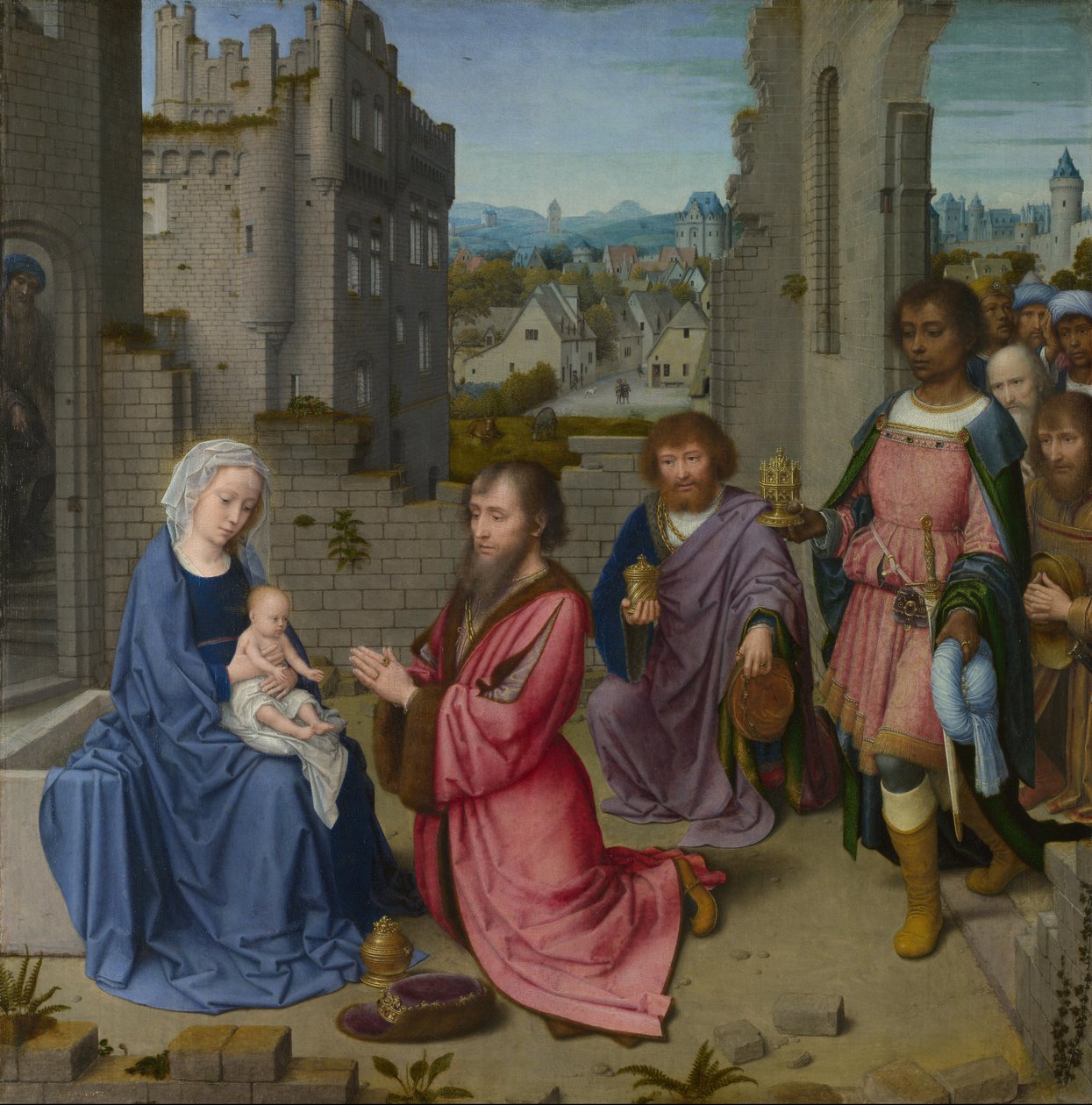 Klanění králů od Gerard David