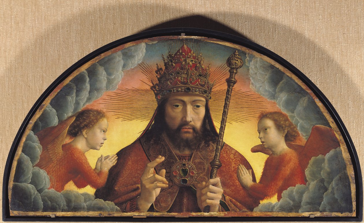 Bůh Otec požehnání, 1506 od Gerard David