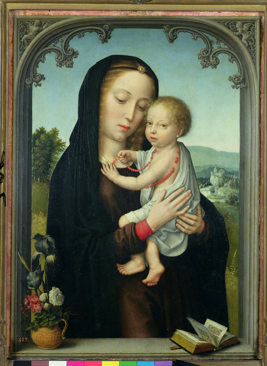 Panna a dítě od Gerard David
