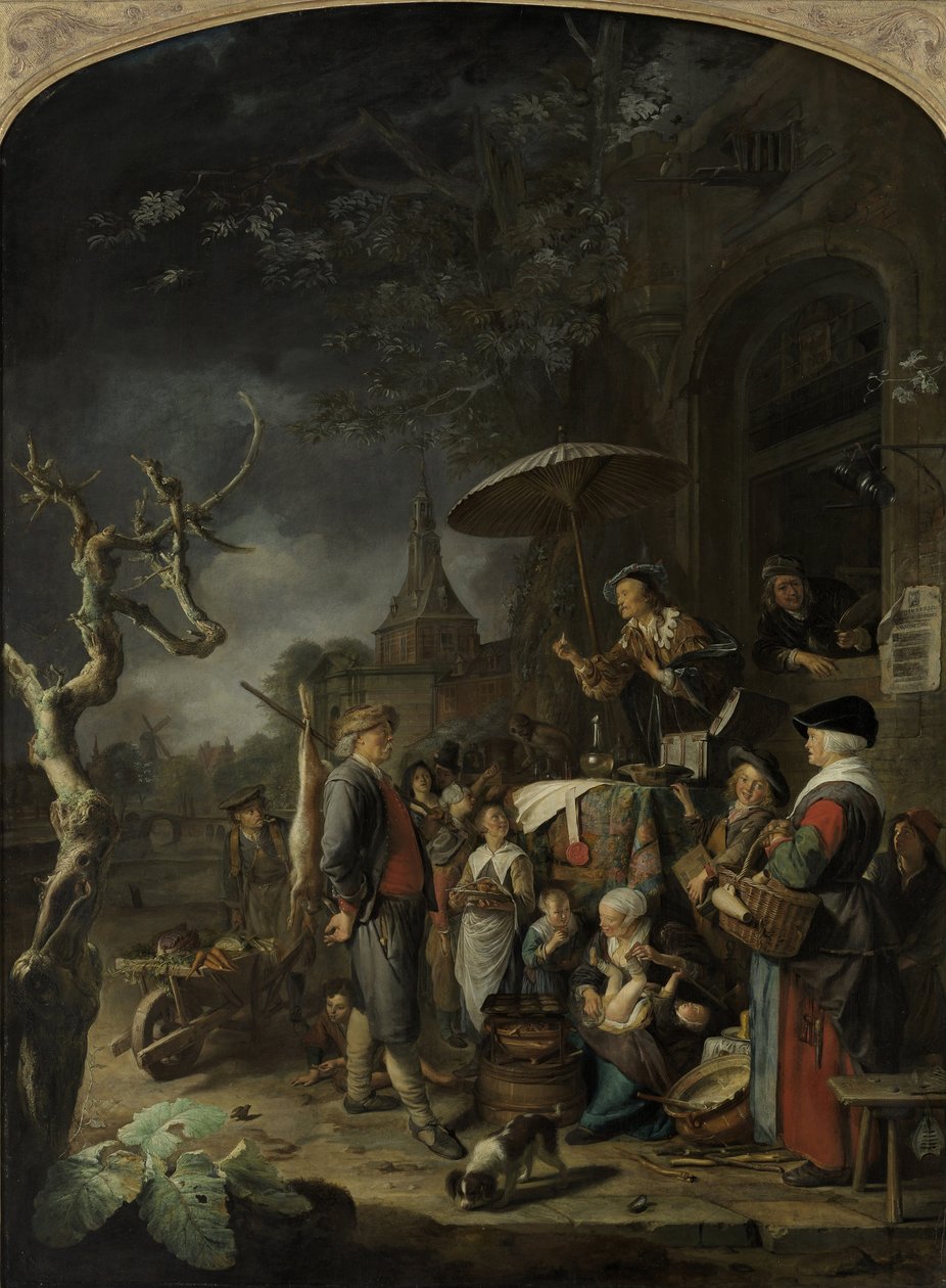 Šarlatán od Gerrit Dou