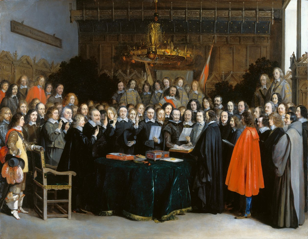 Ratifikace smlouvy z Münsteru, 15. května 1648 od Gerard ter Borch
