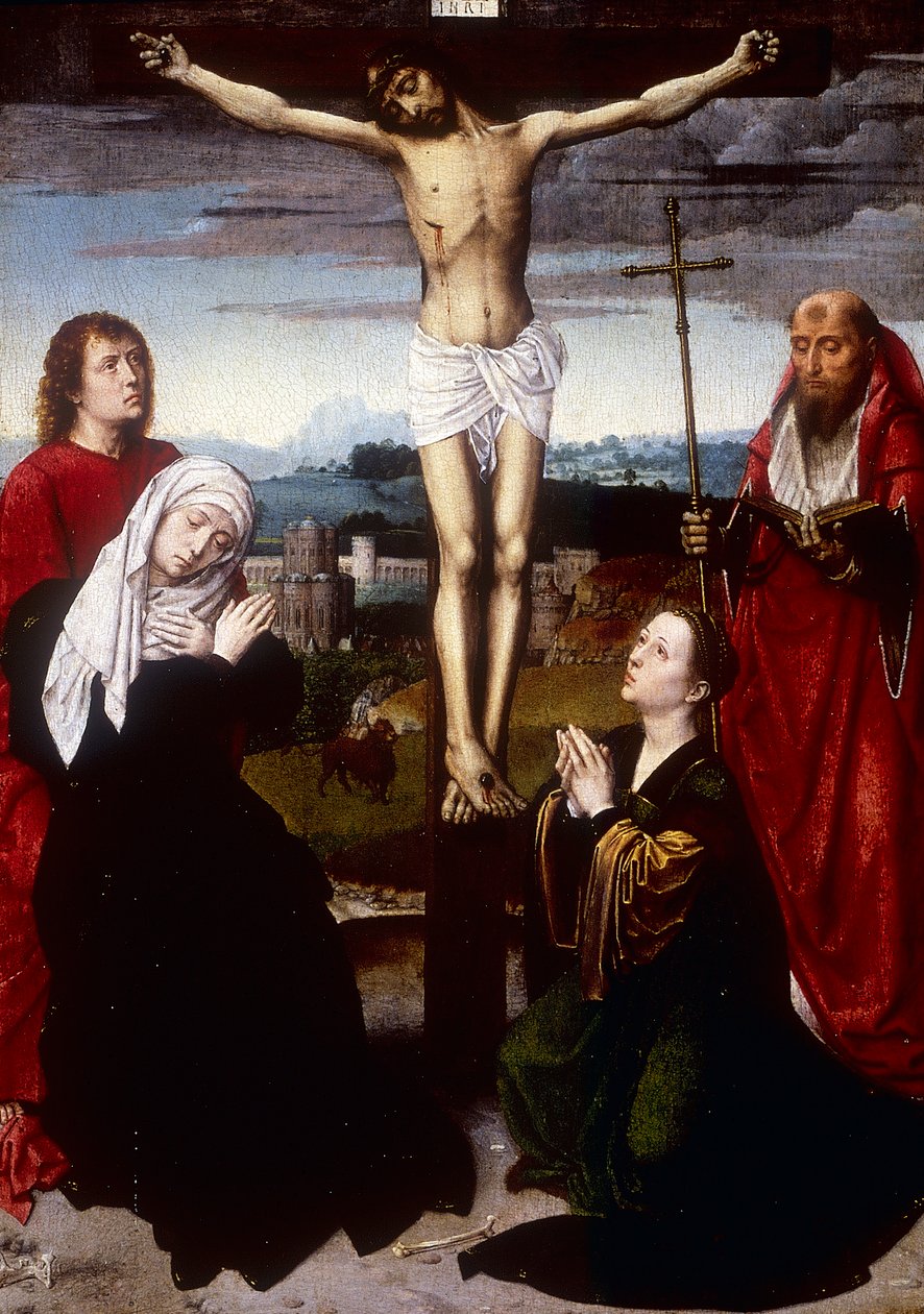 Ukřižování, počátek 16. století od Gerard David