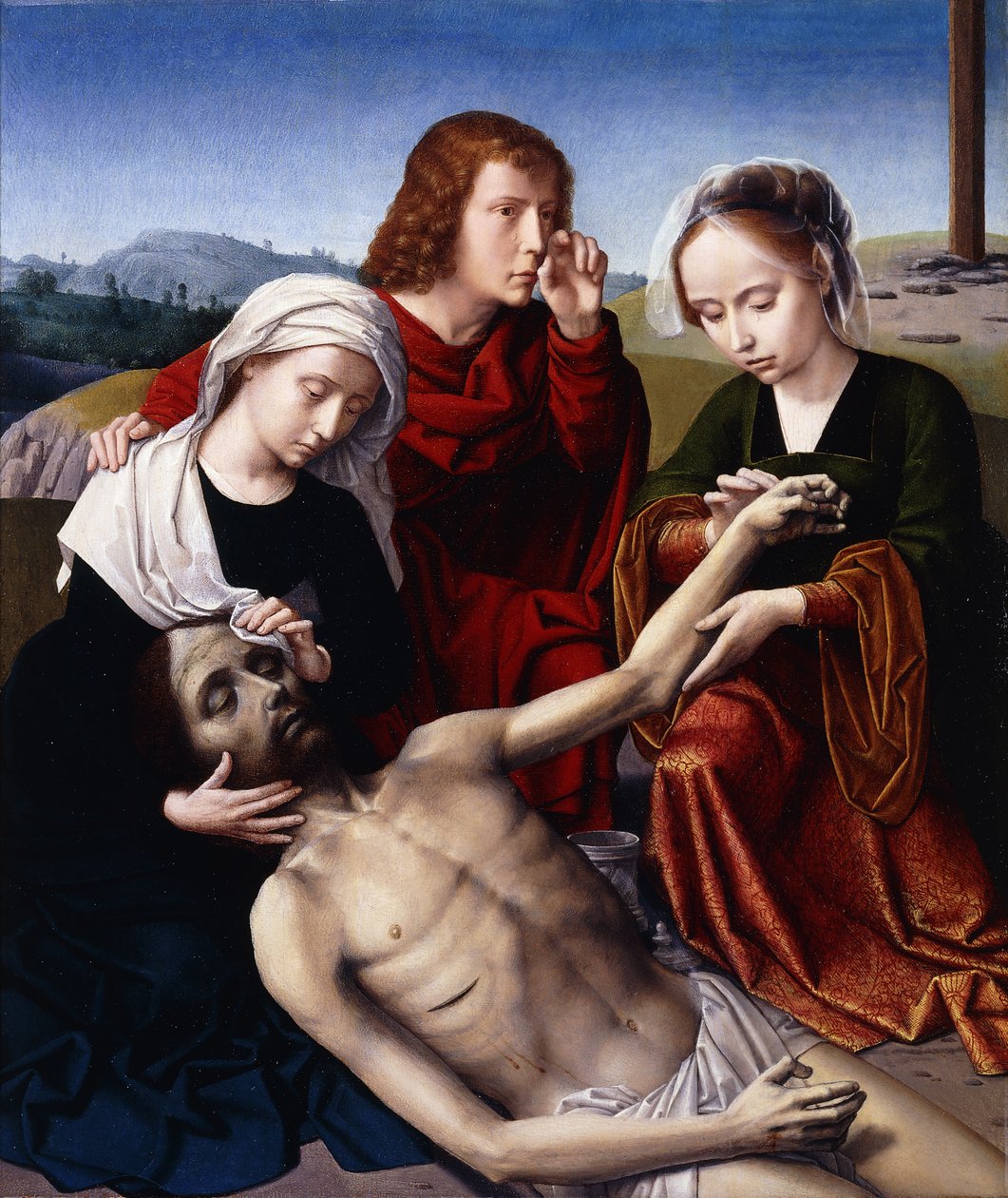 nářek, od Gerard David