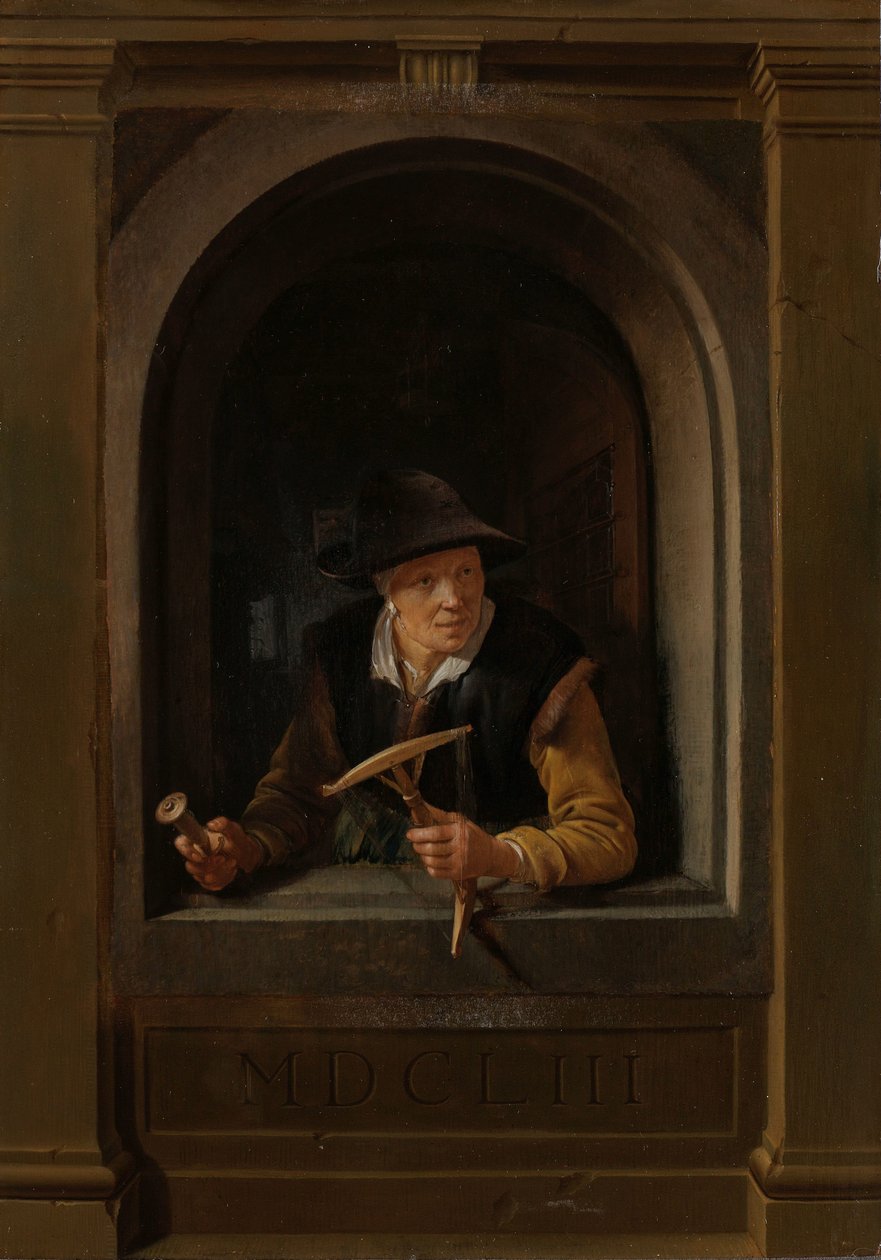 Rybářova žena od Gerrit Dou