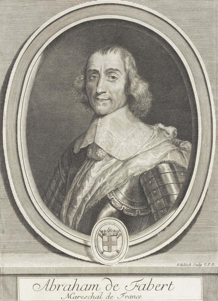 Abraham de Fabert, maršál Francie od Gérard Edelinck