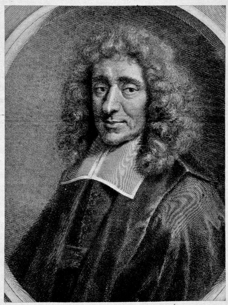 Antoine Furetiere (1619-1688), rytina Edelinck od Gérard Edelinck