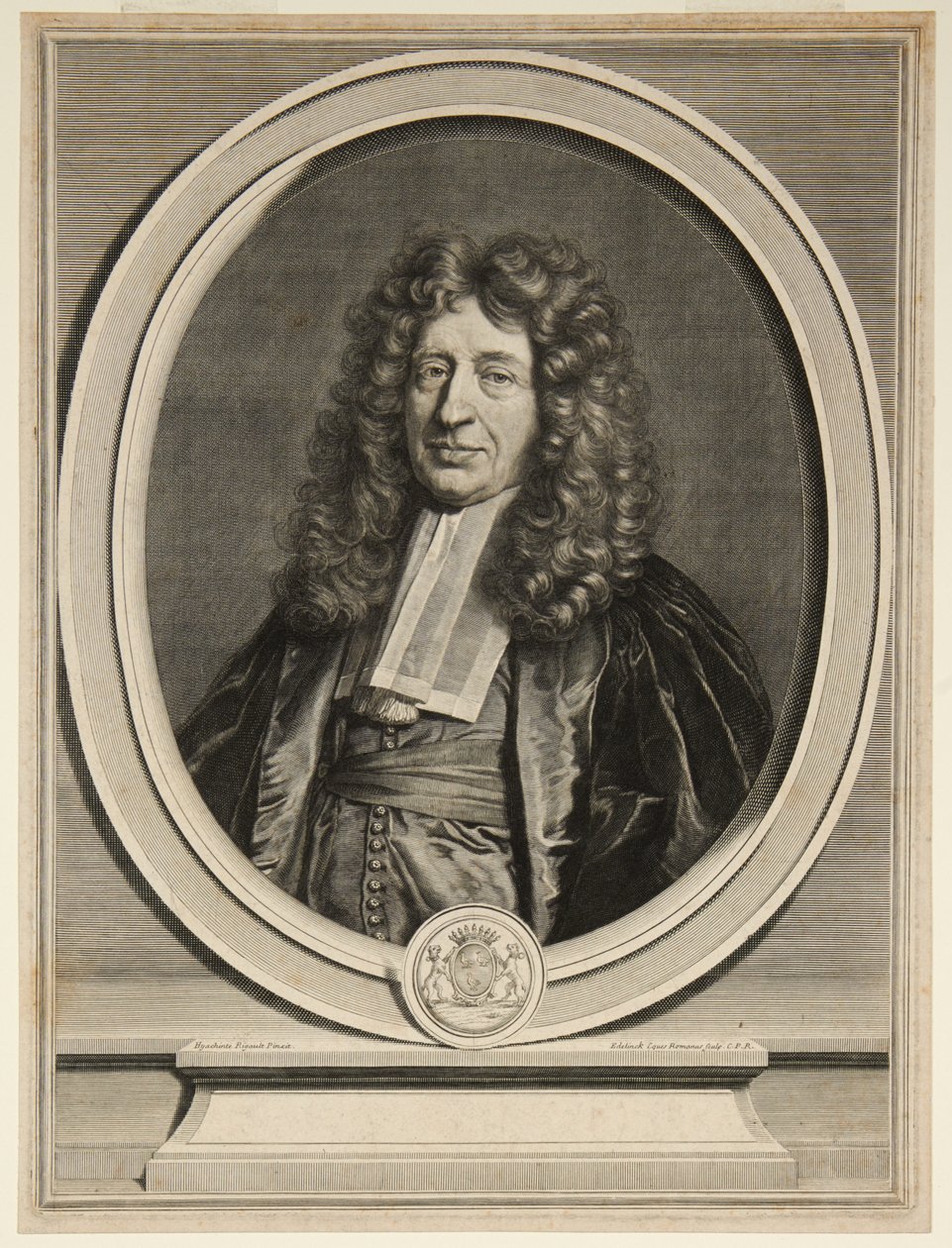 Claude Gédéon Berbier du Metz, hrabě de Rosnay od Gérard Edelinck