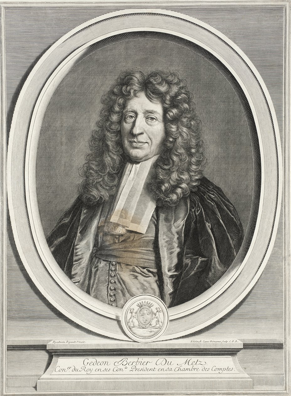Gédéon Berbier z Metzu od Gérard Edelinck