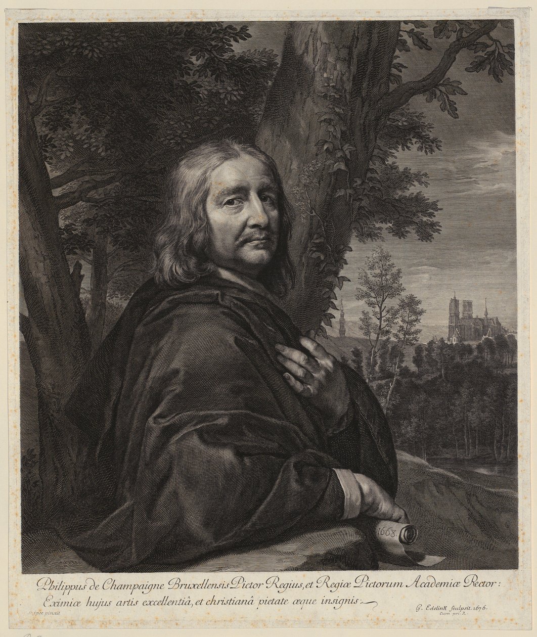 Svatý František Xaverský od Gérard Edelinck