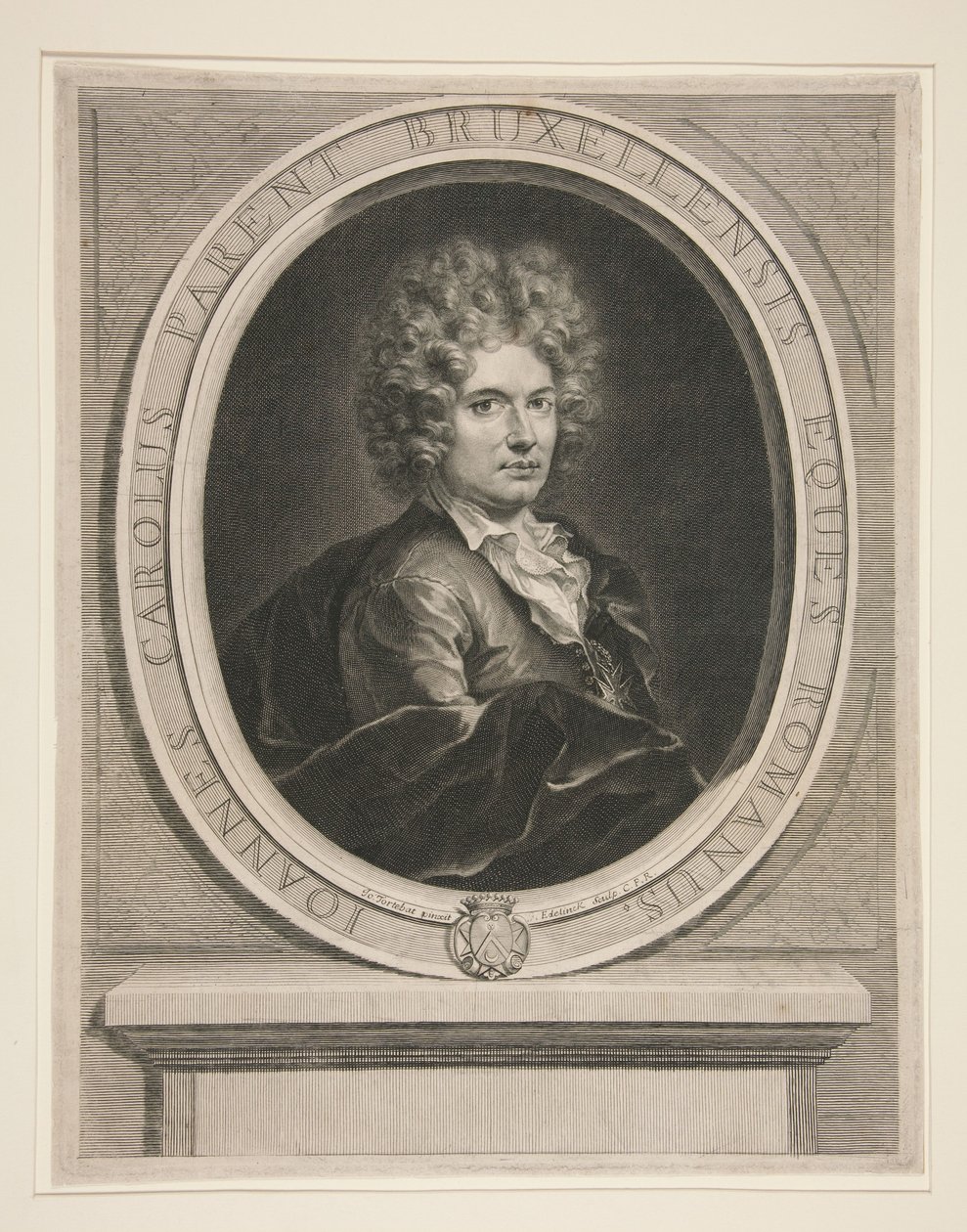 Jean Charles Parent, občan Bruselu od Gérard Edelinck
