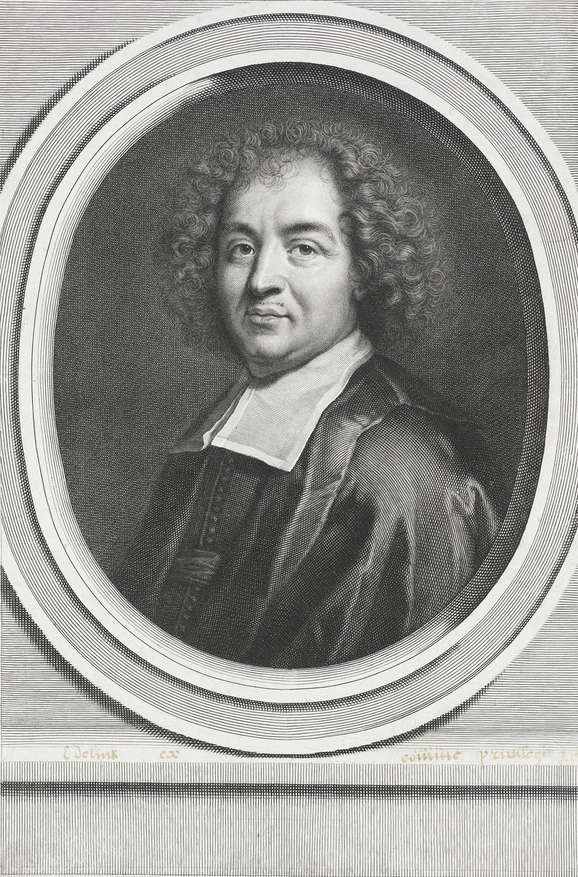 Louis Moreri od Gérard Edelinck