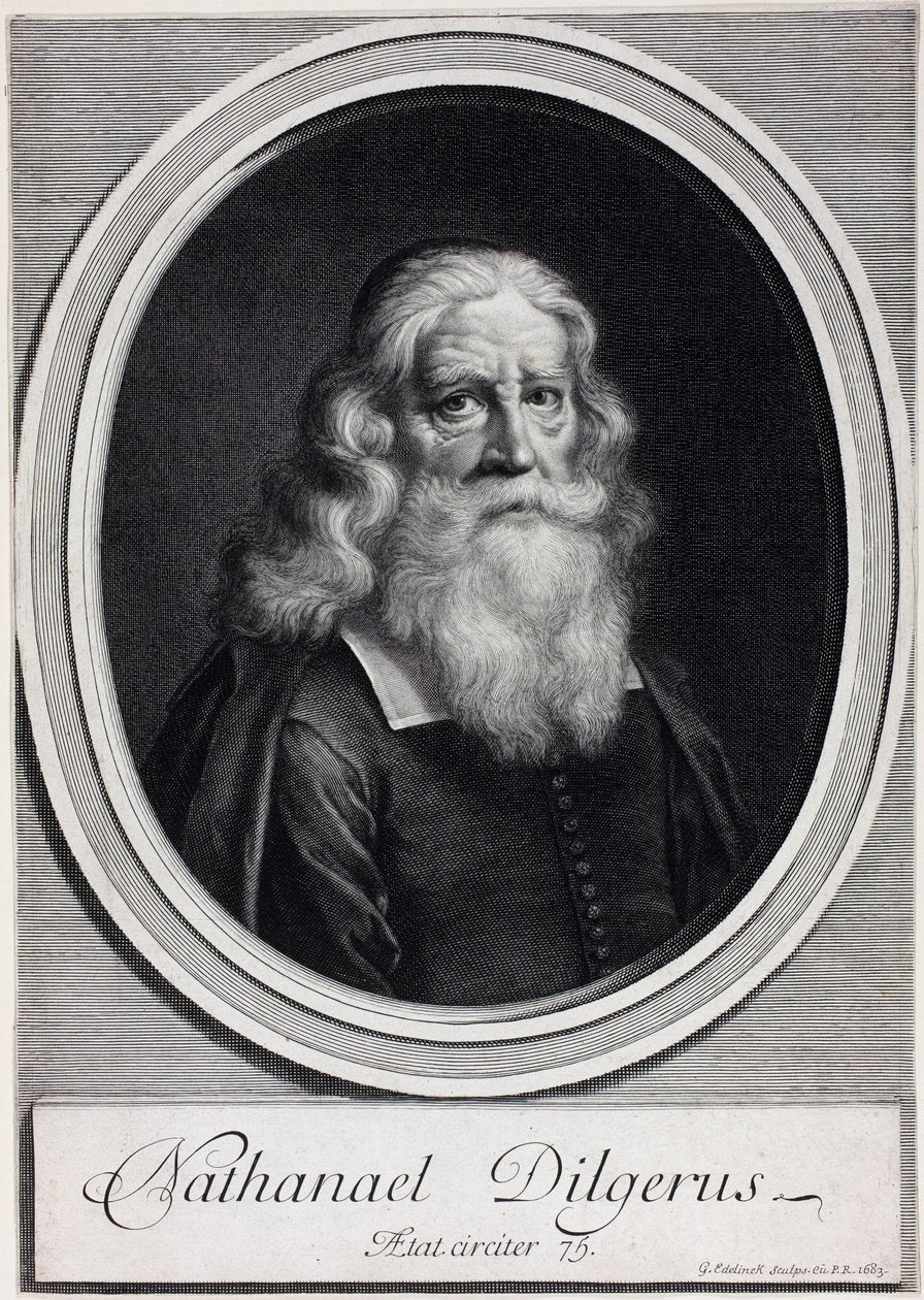 Nathanael Dilgerus od Gérard Edelinck