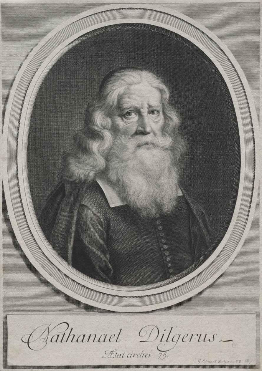 Nathanael Dilgerus, ministr Gdaňsku od Gérard Edelinck