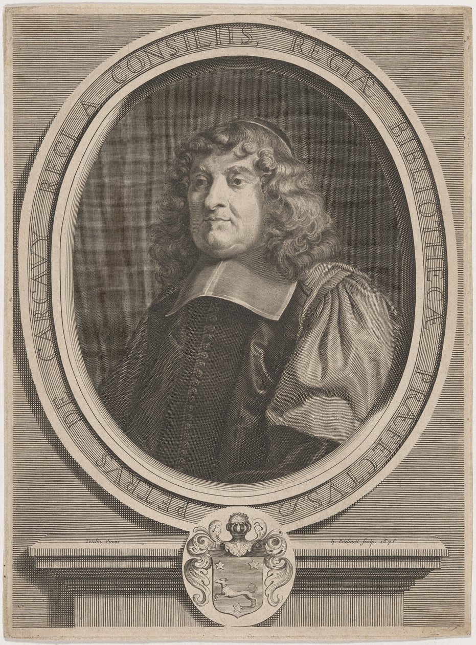 Peter de Carcavy od Gérard Edelinck