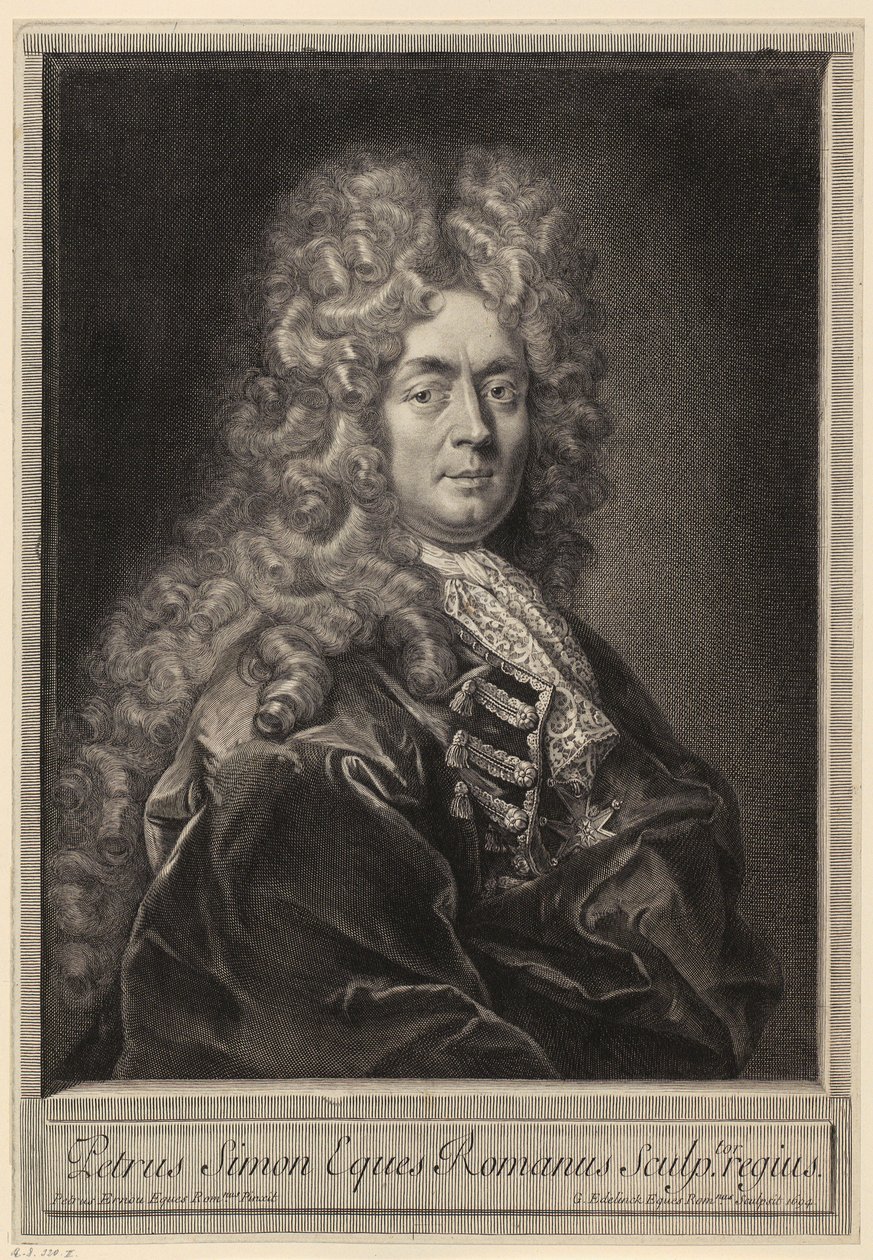 Portrét André Hameaua od Gérard Edelinck