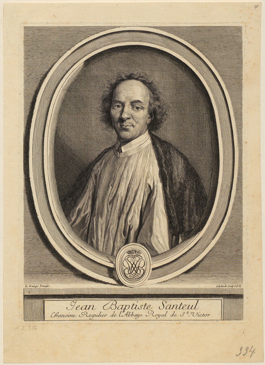 Portrét Jacquese Sarrazina od Gérard Edelinck