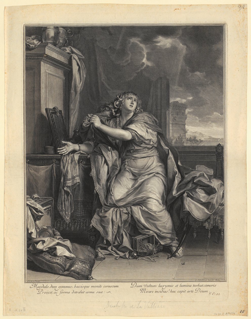 Portrét Jeana-Baptista Santeuila od Gérard Edelinck