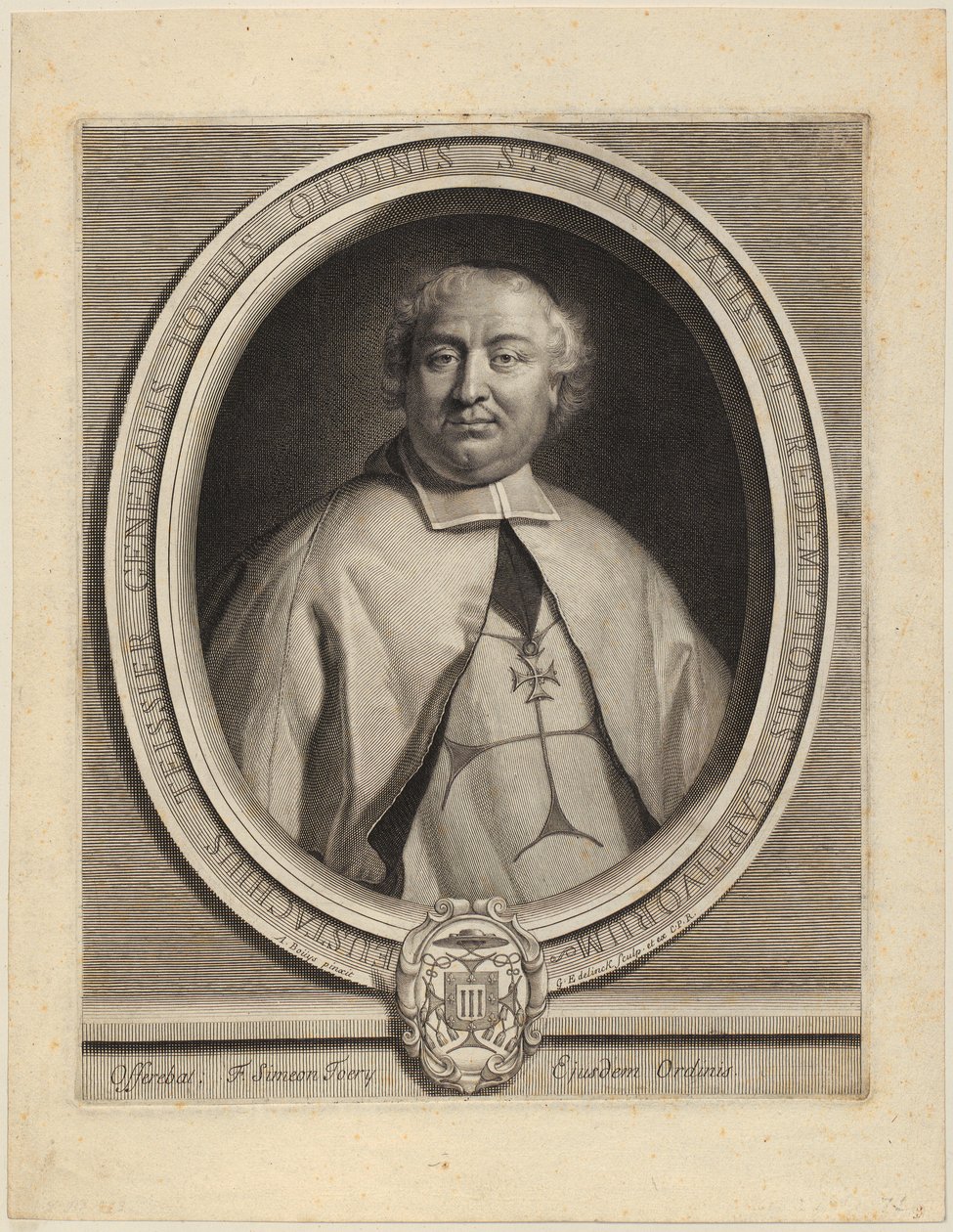 Portrét Nicolase Parfaicta od Gérard Edelinck