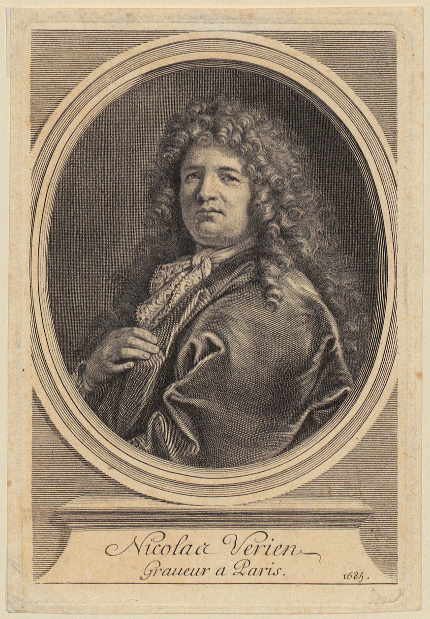 Portrét Nicolase Veriena od Gérard Edelinck