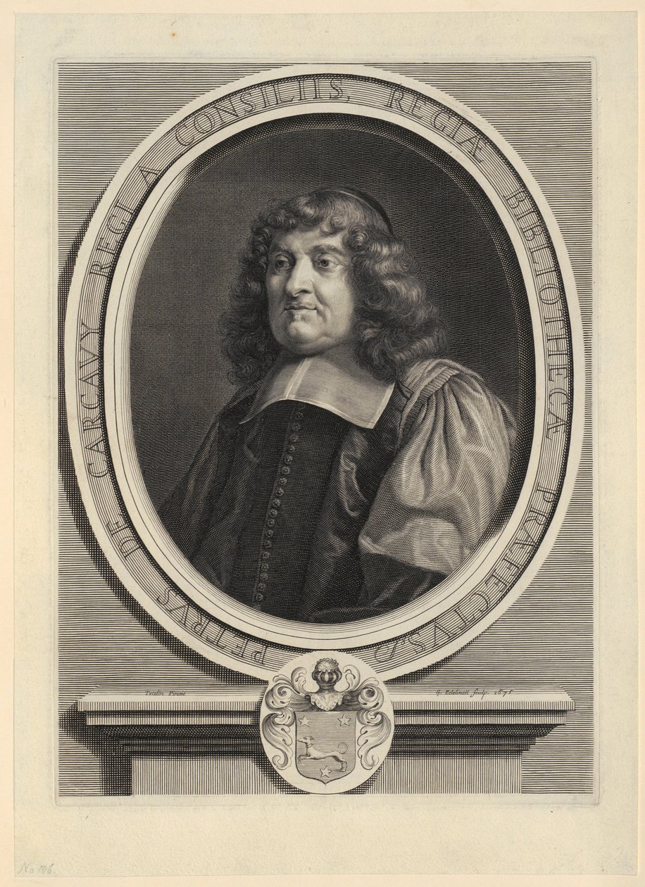 Portrét Pierra Van Bouca od Gérard Edelinck