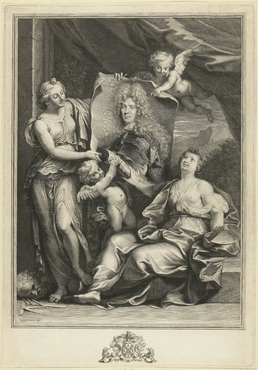 Portrét Pierra Vincenta Bertina od Gérard Edelinck