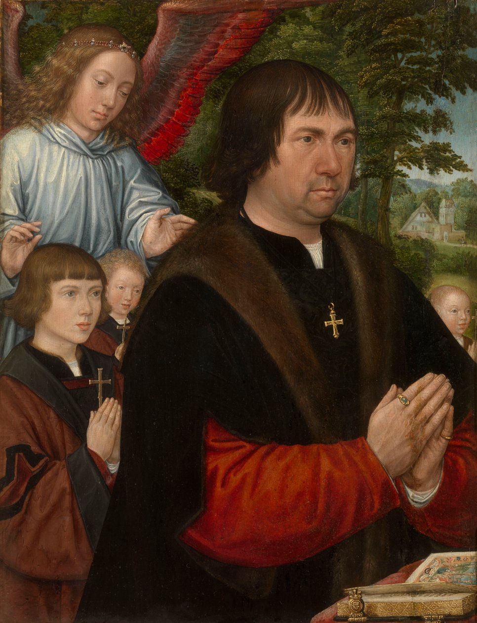Portrét Lievena van Pottelsberghe od Gerard Horenbout