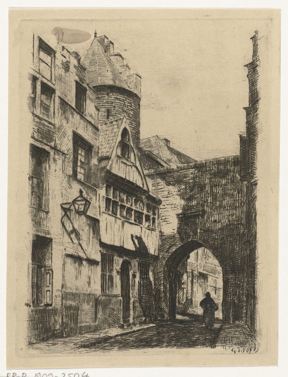 Street View U Steen v Antverpách (název na objektu) od Gerard Jan Bos