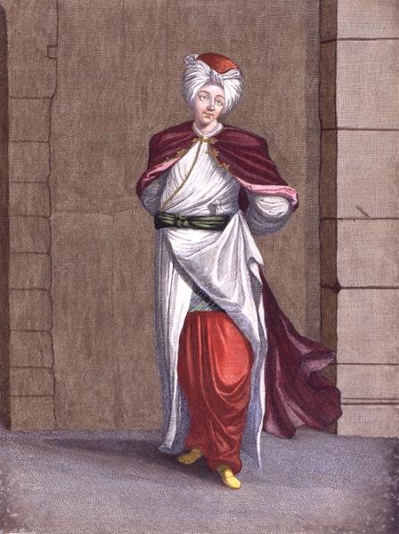 Tchelebi, mladý turecký pán od Gerard Jean Baptiste Scotin