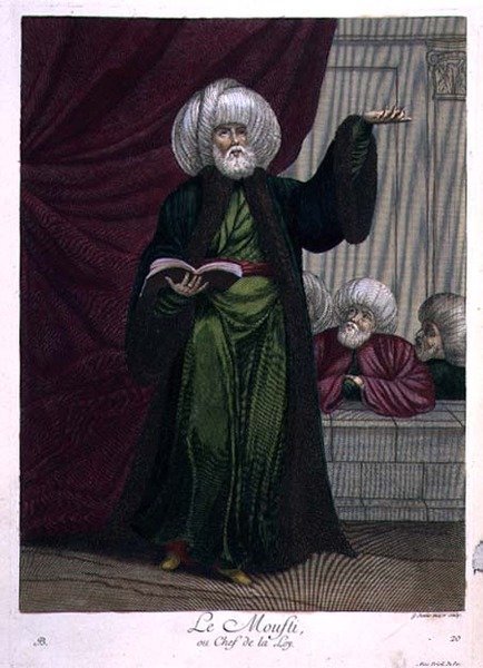 Muftí neboli mistr práva od Gerard Jean Baptiste Scotin