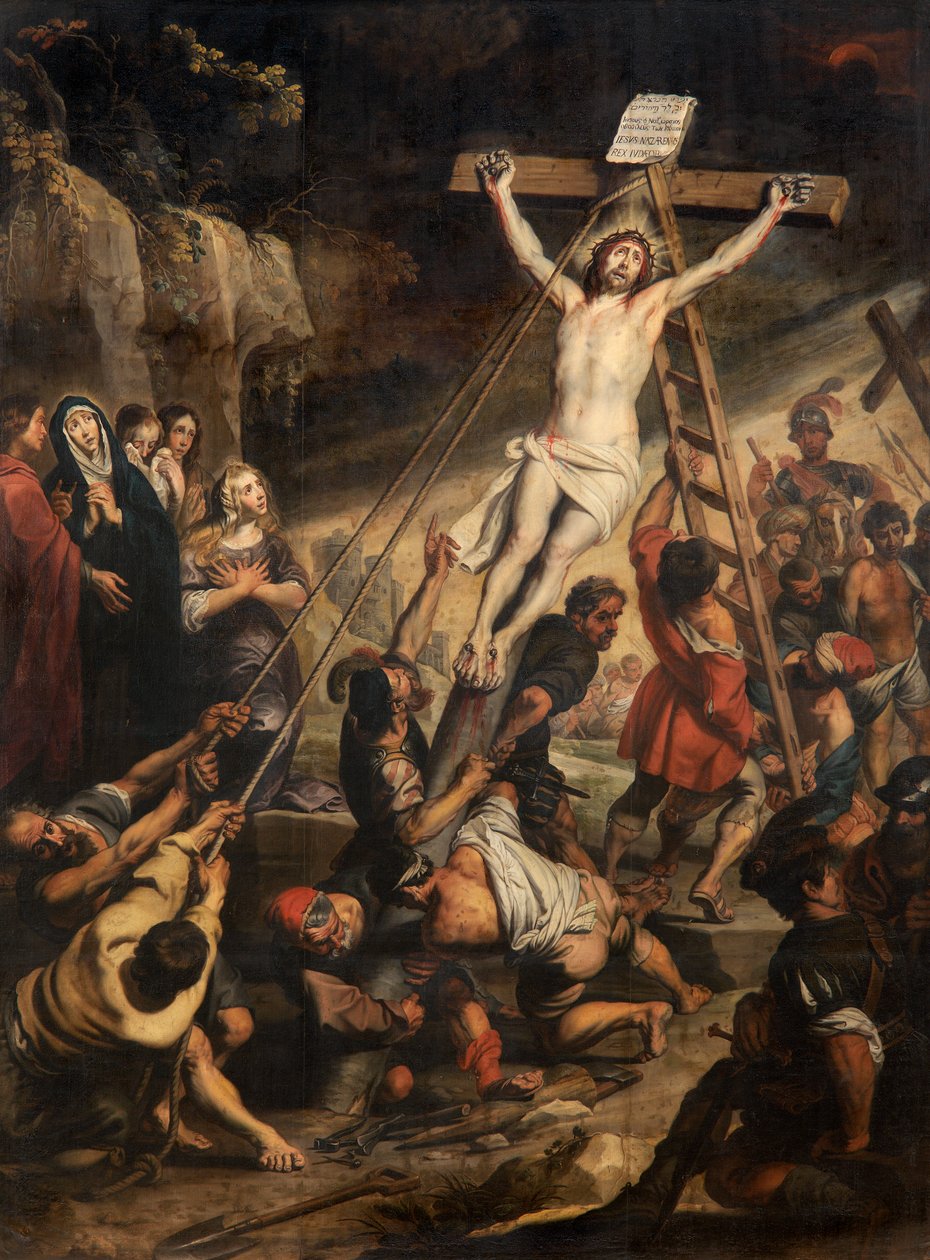 Vzkříšení kříže (olej na plátně) od Gerard Seghers