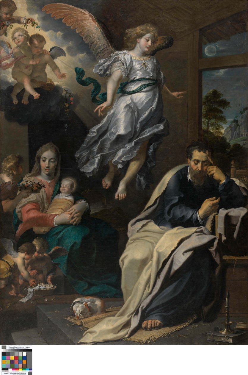 Sen svatého Josefa od Gerard Seghers
