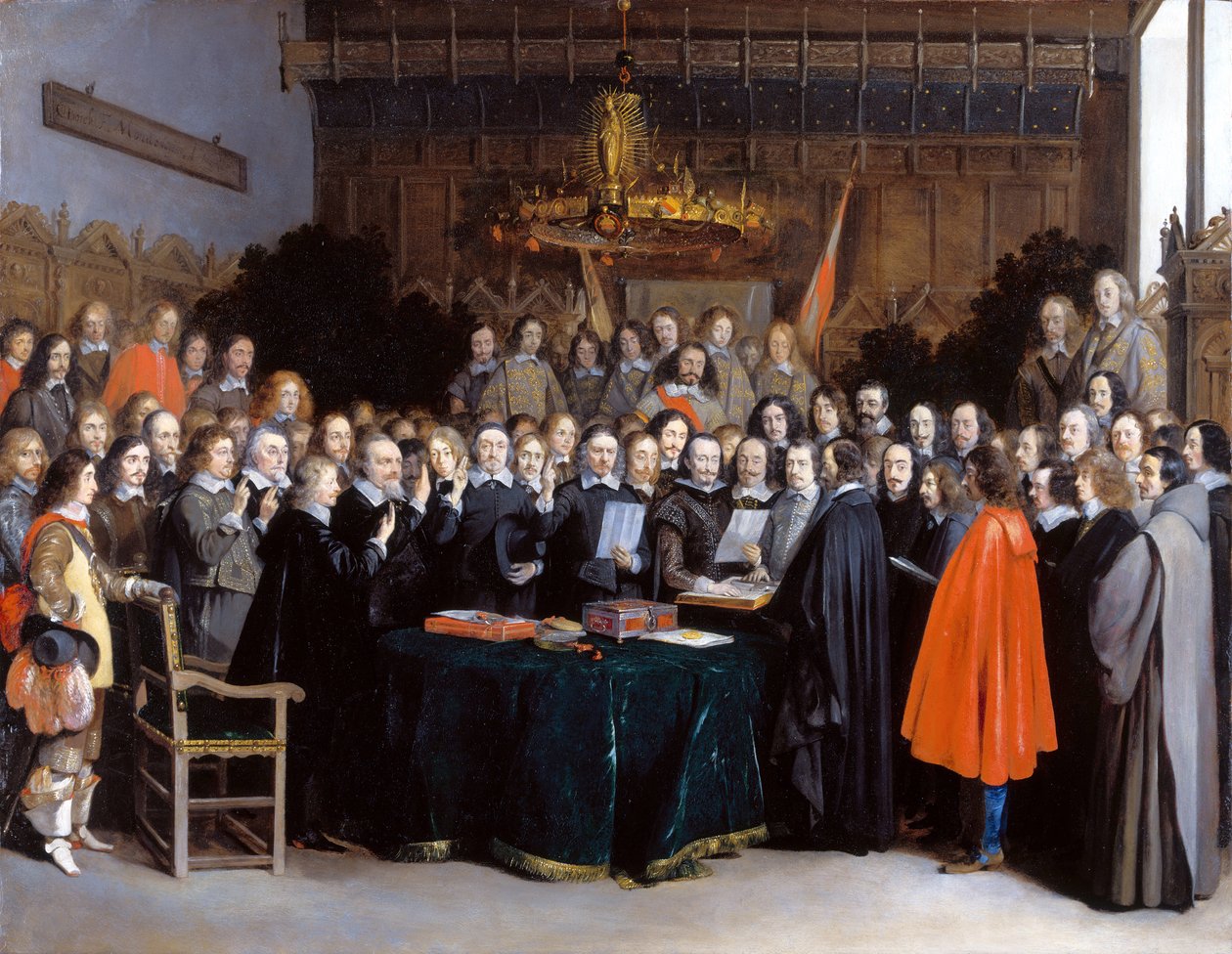 Ratifikace Münsterské smlouvy, 15. května 1648, 1648 od Gerard Ter Borch the Younger