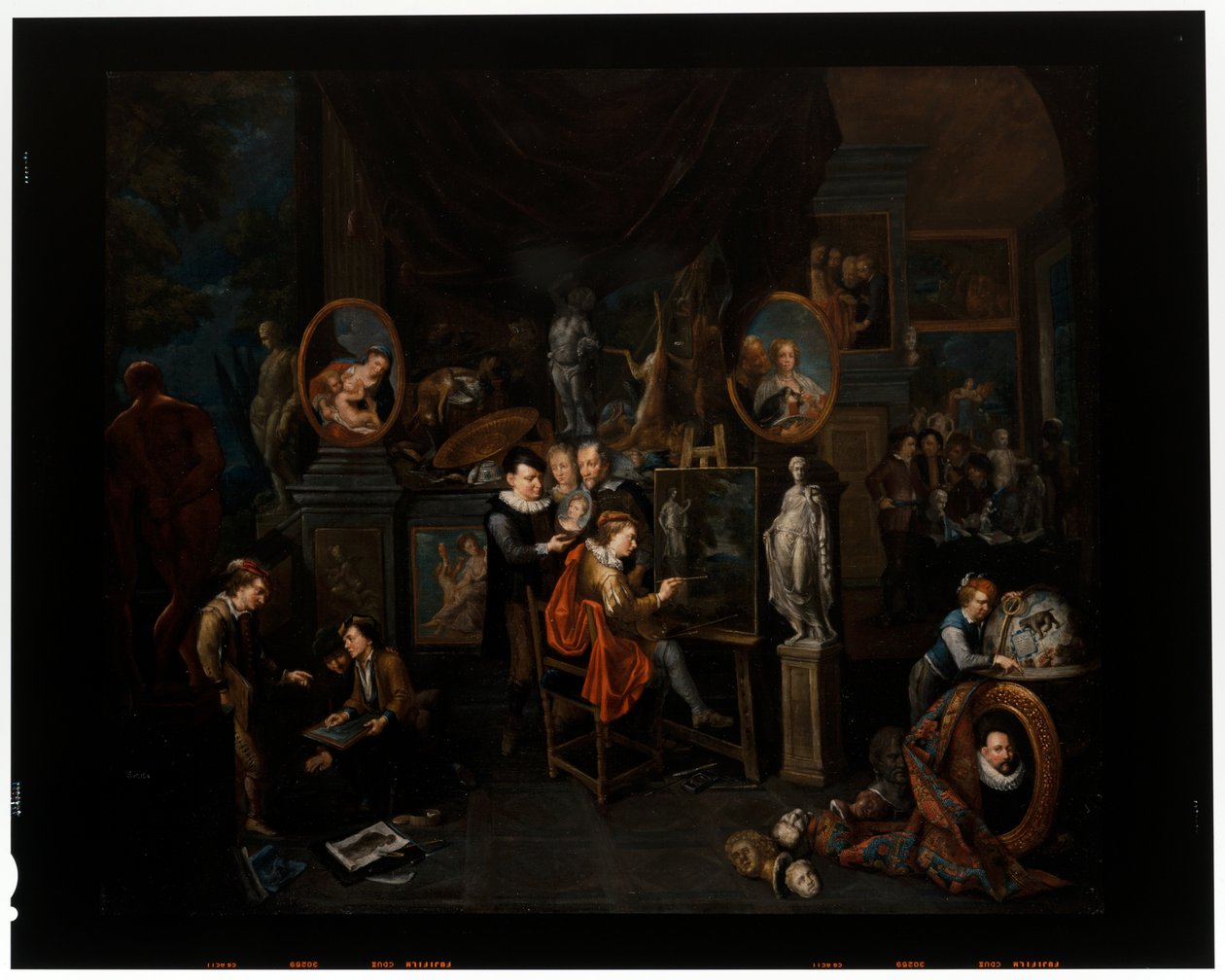 Malířský ateliér od Gerard Thomas
