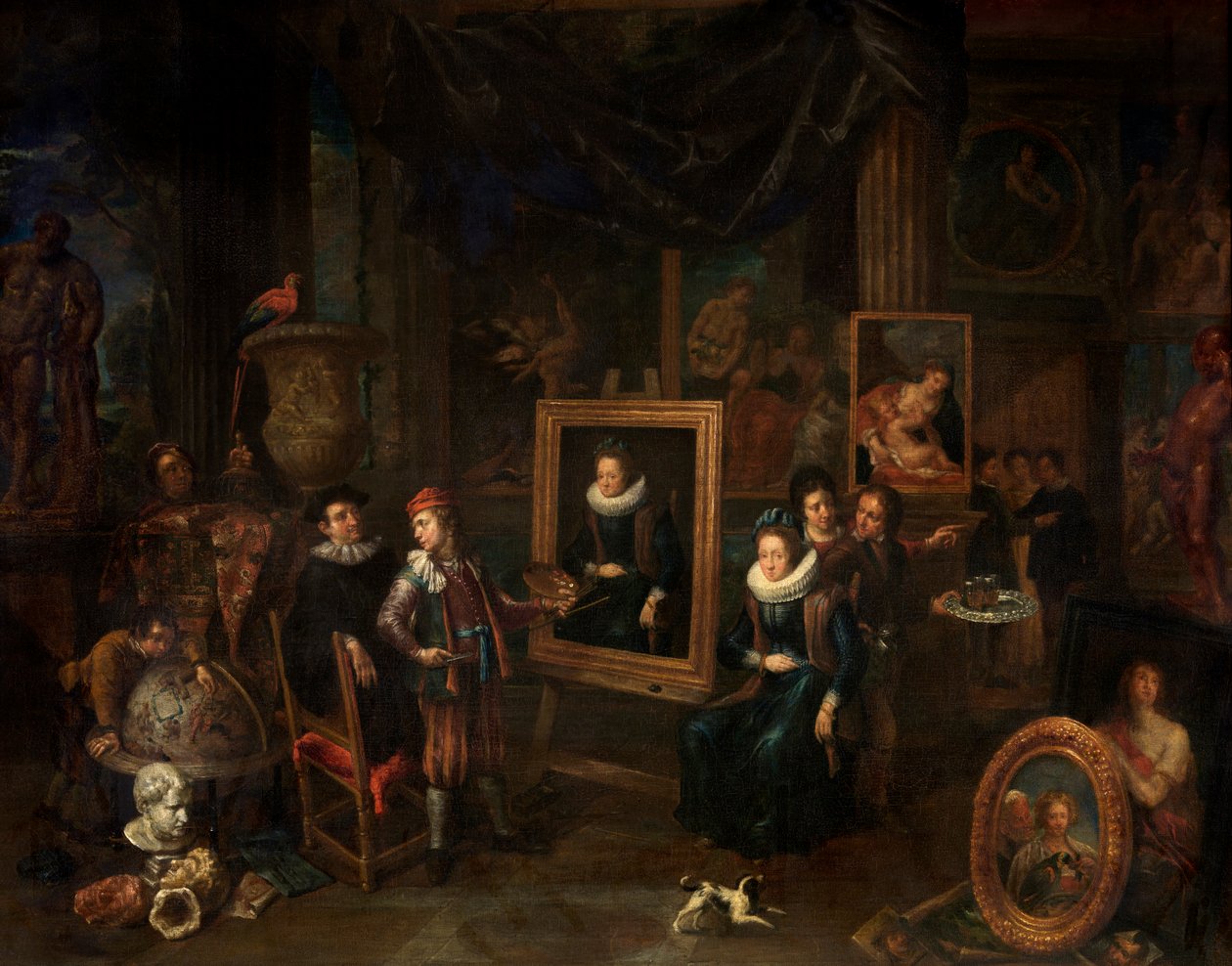 Malířská dílna (olej na plátně) od Gerard Thomas