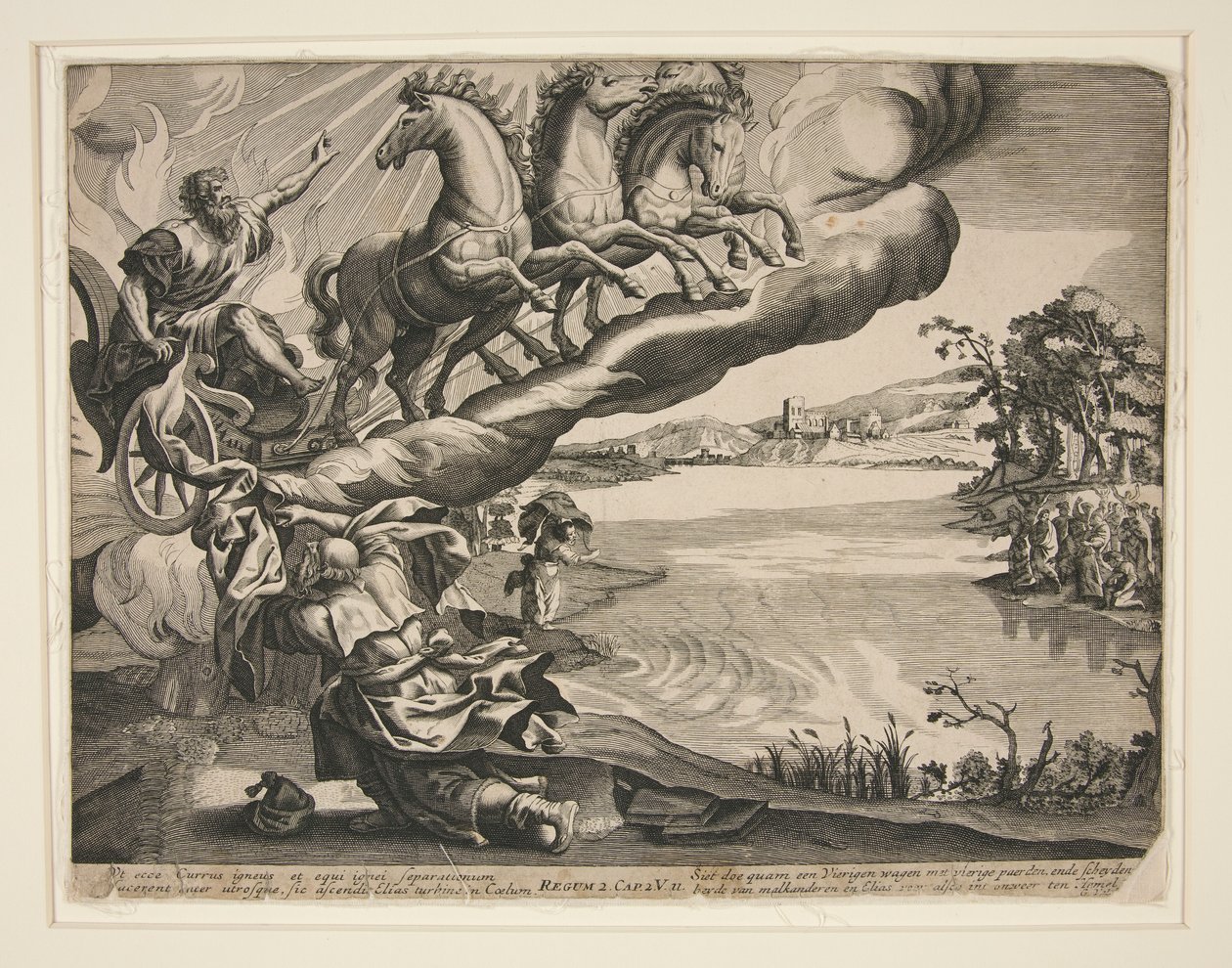 Kapitola II z II Kings, Překlad Eliáše od Gerard Valck