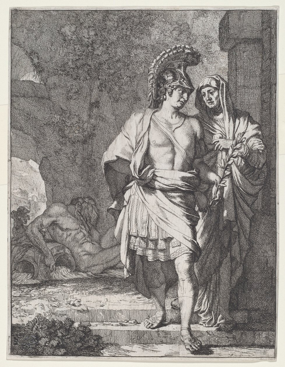 Aeneas a Sibyla od Gerard de Lairesse