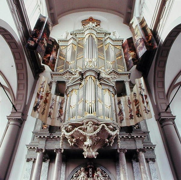 Varhany, 1686 od Gerard de Lairesse