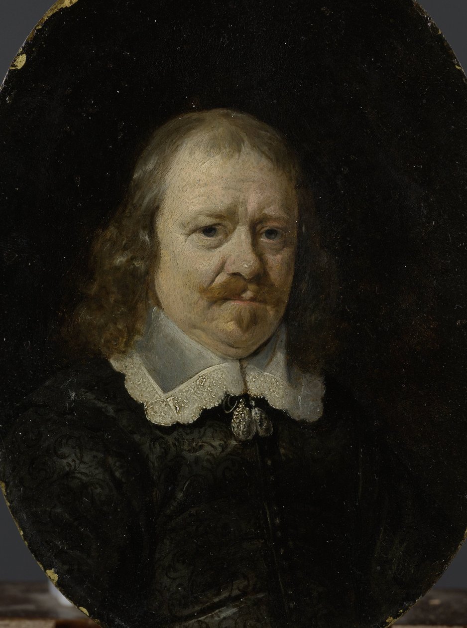 Godard van Reede (1588-1648), lord Nederhorst. Delegát provincie Utrecht na mírové konferenci v Münsteru (1646-48) od Gerard ter Borch (II)