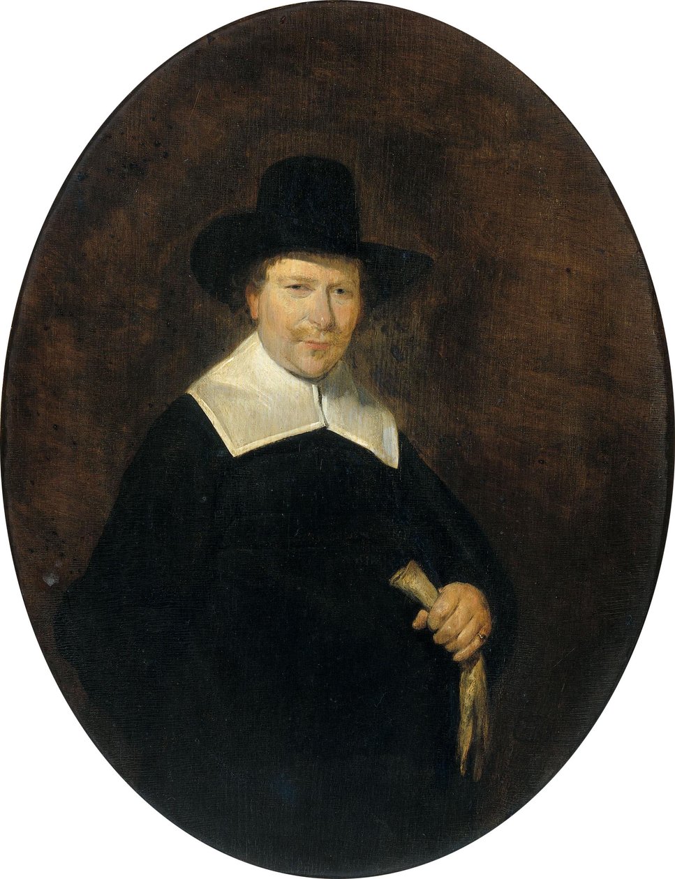 Gerard Abrahamsz van der Schalcke (1609-67). Haarlemský obchodník se suknem od Gerard ter Borch