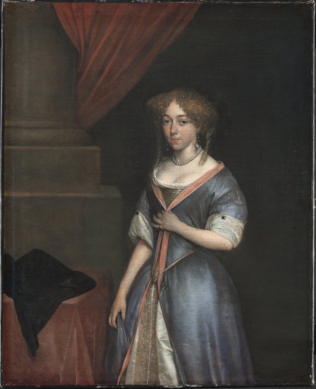Portrét dámy od Gerard ter Borch