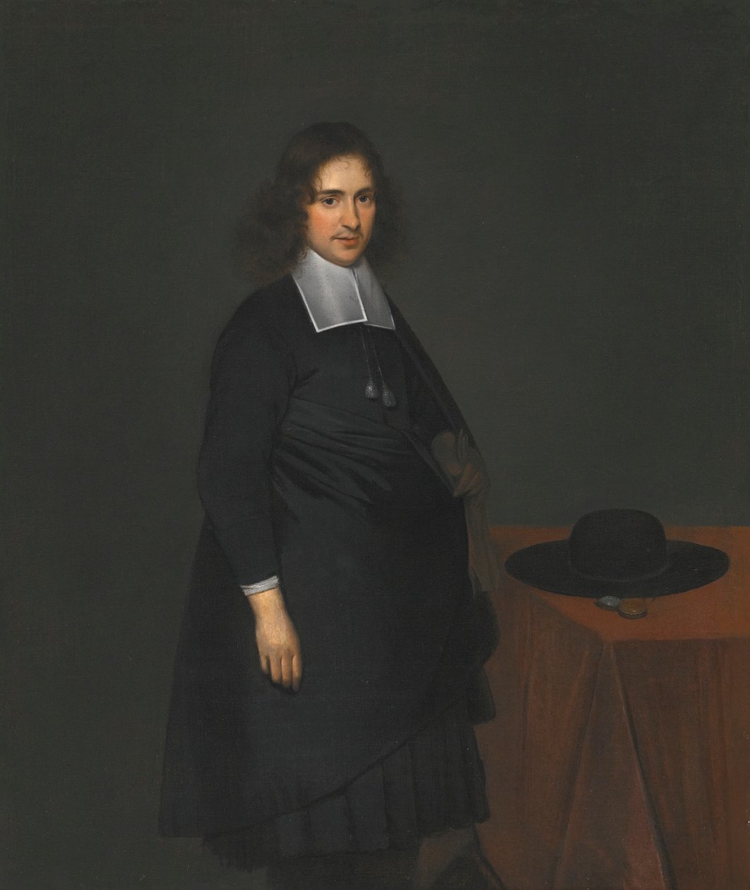 Portrét mladého muže od Gerard ter Borch