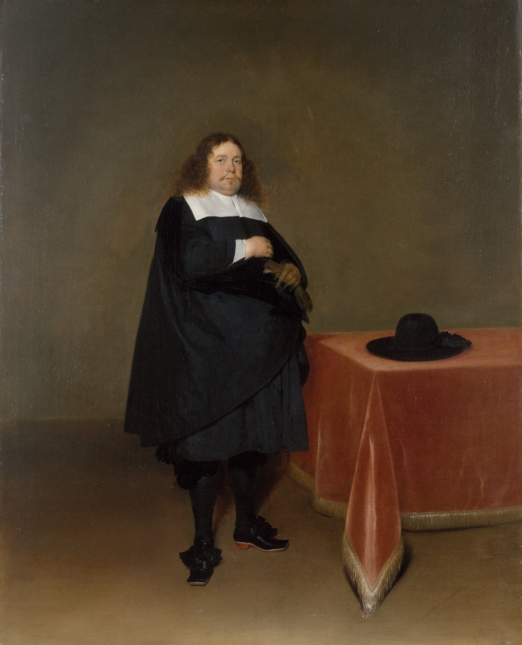 Purkmistr Jan van Duren, kolem 1666-67 od Gerard ter Borch