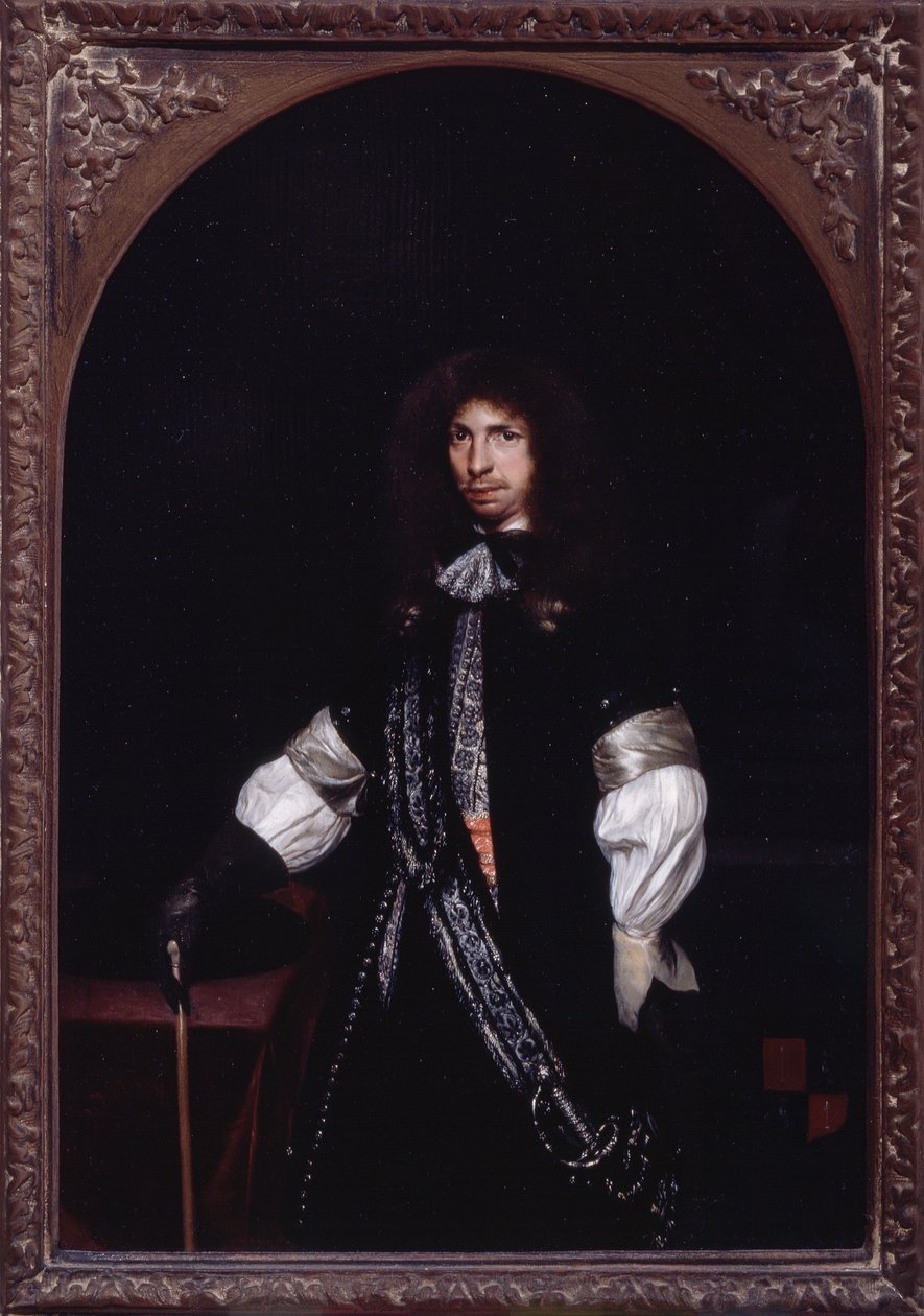 Jacob de Graeff, asi 1674 (olej na desce) od Gerard ter Borch or Terborch